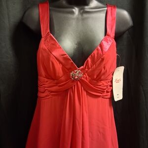 Let's Red Evening Dress